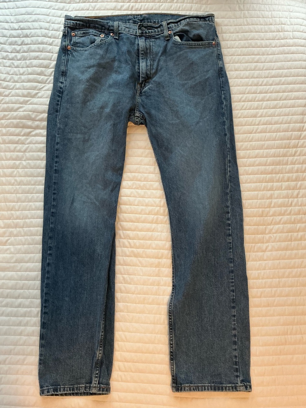 Levi's Men's Indigo Straight-Leg Jeans (1)